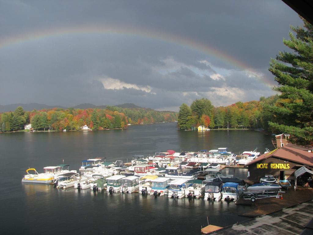 Pine Knoll Hotel Lakeside Lodge & Cabin Old Forge Rom bilde