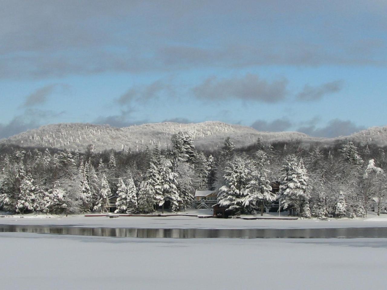 Pine Knoll Hotel Lakeside Lodge & Cabin Old Forge Eksteriør bilde